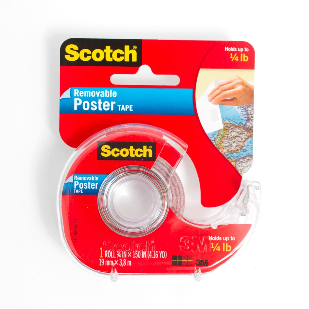 Scotch, Tape, Art & School, 0.75", 3M, Poster, Removable, 2777